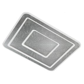 Lámpara de techo clásica Promoingross HALO Q65 RU LED CCT 4830LM lámpara de techo cuadrada