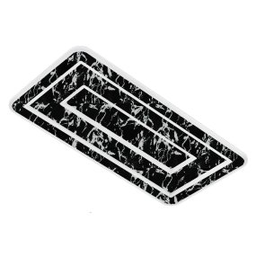 Plafoniera moderna Promoingross HALO R70 FULL LED CCT metallo metacrilato