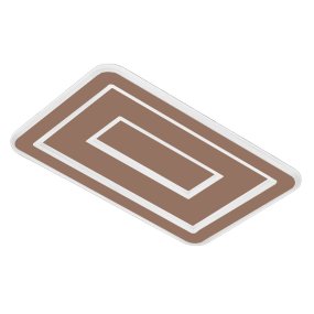 Plafoniera moderna Promoingross HALO R50 FULL LED CCT metallo metacrilato