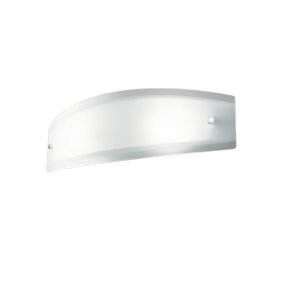 Applique murale LED Ideal Lux ALI 026558 E27, verre blanc dépoli à l'acide