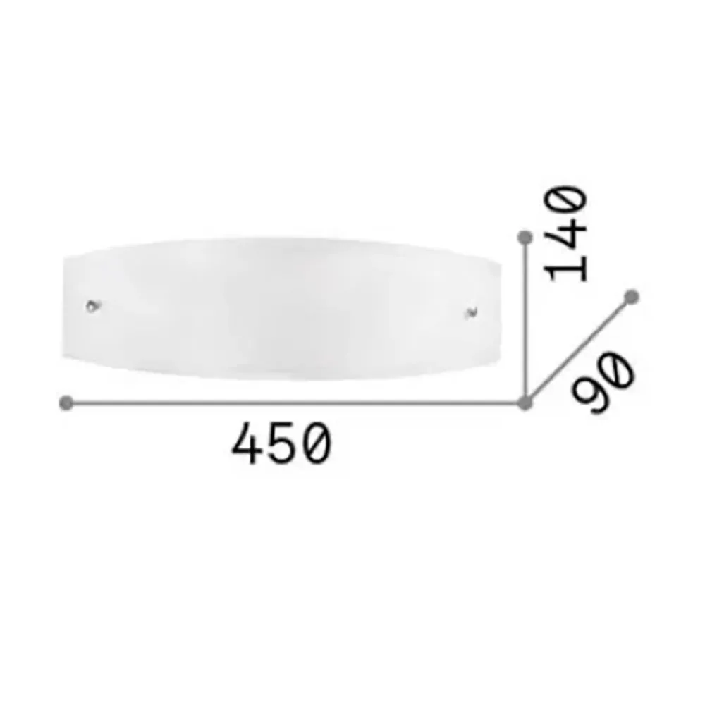 Aplique de pared Ideal Lux ALI 026558