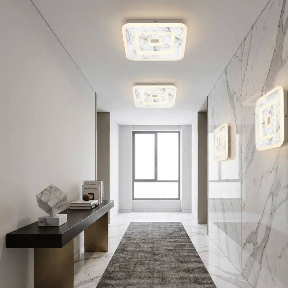 Plafonnier moderne Promoingross HALO Q20 FULL LED CCT 20x20