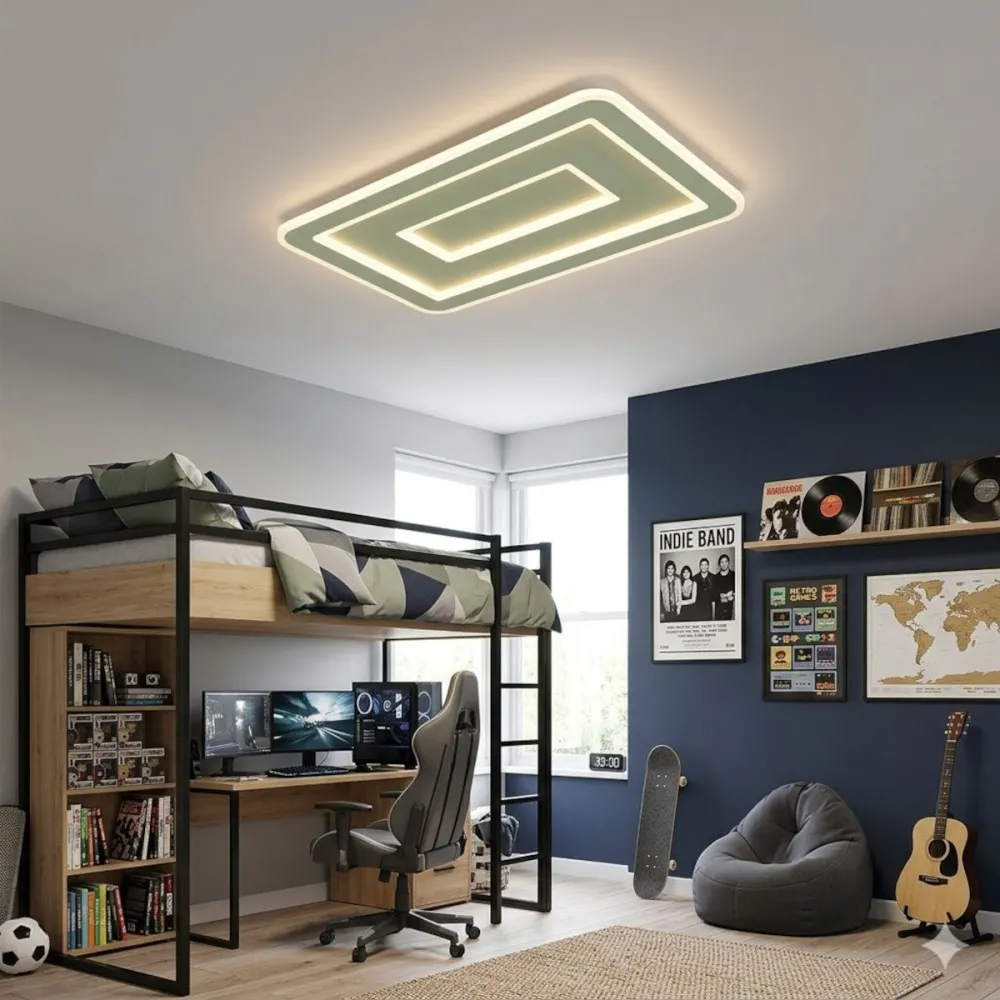 Promoingross HALO R50 FULL LED CCT moderne Deckenleuchte