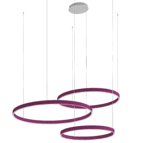 Lámpara de araña moderna Promoingross GAME TRIS S40+S60+S80 LED