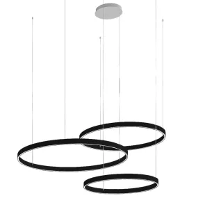 Lámpara de araña moderna Promoingross GAME TRIS S40+S60+S80 LED