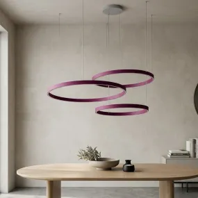 Lámpara de araña moderna Promoingross GAME TRIS S40+S60+S80 LED