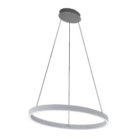 Lampadario moderno Promoingross GAME S80 LED CCT biemissione metallo silicone