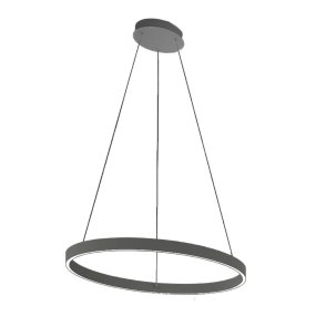 Lampadario moderno Promoingross GAME S80 LED CCT biemissione metallo silicone