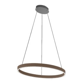 Lustre moderne Promoingross GAME S80 LED CCT à double émission en métal et silicone