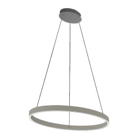 Lampadario moderno Promoingross GAME S80 LED CCT biemissione metallo silicone