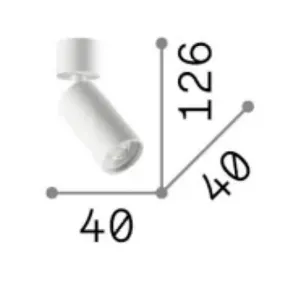 Spot classico Ideal Lux DYNAMITE 347653