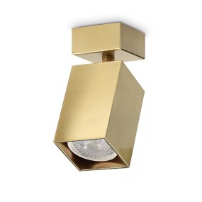 Spot classico Ideal Lux DYNAMITE 371214 GU10 LED ottone orientabile