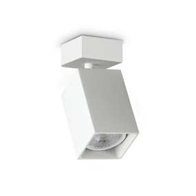 Spot moderno orientabile Ideal Lux DYNAMITE 371160 GU10 LED metallo bianco