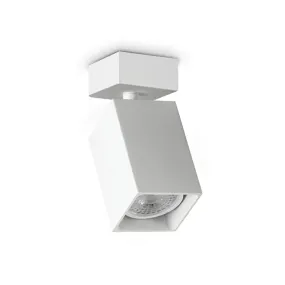Spot moderno orientabile Ideal Lux DYNAMITE 371160 GU10 LED metallo bianco