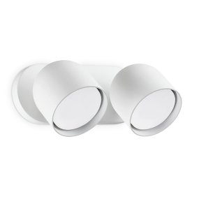 Faretti moderni Ideal Lux DODO 314136 GX53 LED metallo bianco orientabili