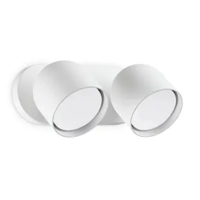 Faretti moderni Ideal Lux DODO 314136 GX53 LED metallo bianco orientabili