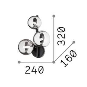 Applique classico Ideal lux PERLAGE 322742