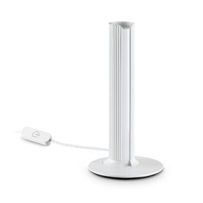 Lámpara LED Ideal Lux DORICA 366074 de 1100 lúmenes, 3000 K, color blanco, con regulador táctil y pantalla moderna.