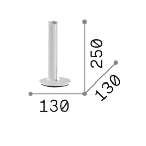 Abat-jour moderna Ideal Lux DORICA 366074