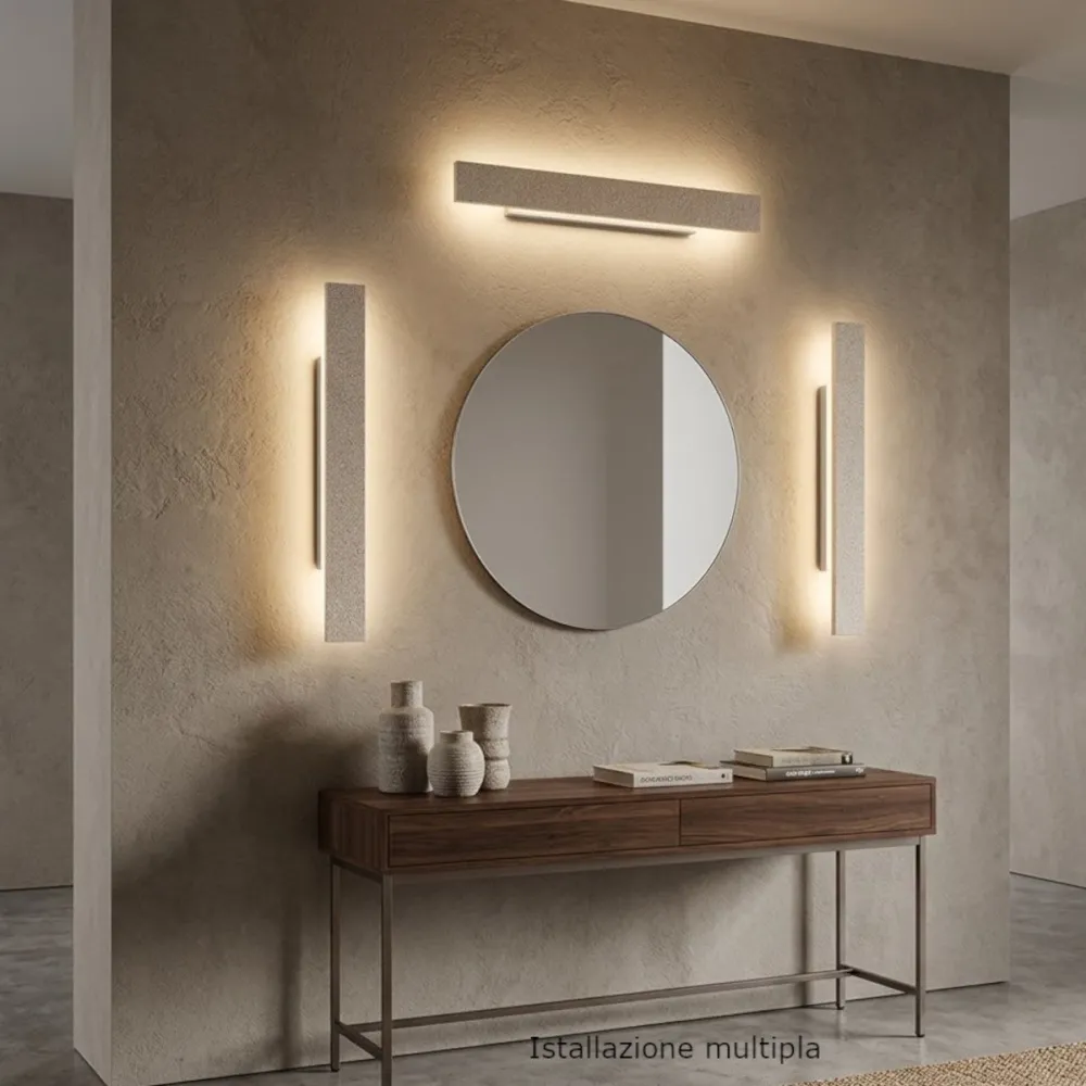 Applique moderno Promoingross DISPLAY A65 LED CCT metallo