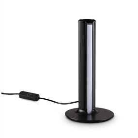 Abat-jour moderna Ideal Lux DORICA 366081 LED 1100LM 3000K alluminio nero dimmer touch