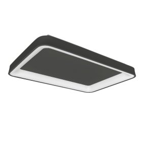 Lámpara de techo moderna LED Promoingross BOARD R50 CCT de metacrilato y metal.