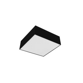 Promoingross LED-Deckenleuchte BOX Q15 CCT 17x17 Methacrylat-Metall