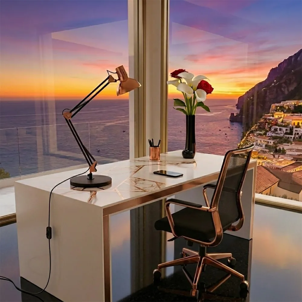 Lampe de bureau moderne Ideal Lux WALLY 061191