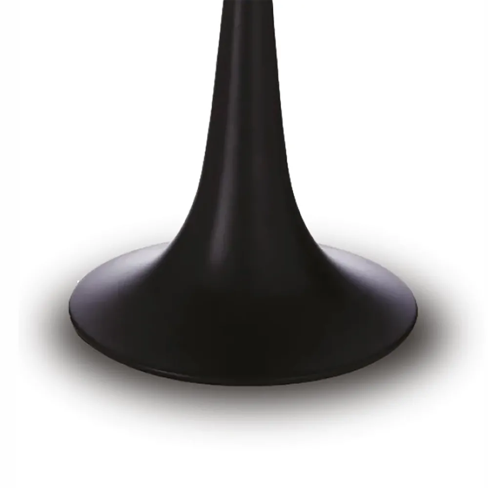 Abat-jour moderna Ideal Lux LONDON 110554 E27 LED lampada tavolo metallo nero paralume tessuto