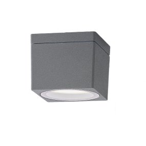 Plafoniera ESTERNO Promoingross GIX Q9 GX53 LED IP65 alluminio vetro