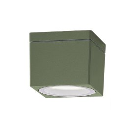 Lámpara de techo interior Promoingross GIX Q9 GX53 LED IP65 de aluminio y cristal