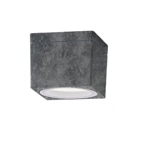 Plafoniera INTERNO Promoingross GIX Q9 GX53 LED IP65 alluminio vetro
