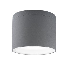 Plafoniera ESTERNO Promoingross GIX T9 GX53 LED IP65 alluminio vetro