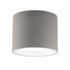 Plafoniera ESTERNO Promoingross GIX T9 GX53 LED IP65 alluminio vetro