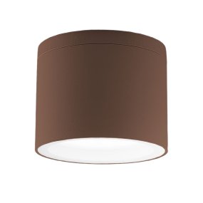 Lámpara de techo interior Promoingross GIX T9 GX53 LED IP65 de aluminio y cristal