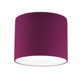 Lámpara de techo interior Promoingross GIX T9 GX53 LED IP65 de aluminio y cristal