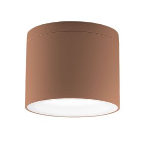 Lámpara de techo interior Promoingross GIX T9 GX53 LED IP65 de aluminio y cristal