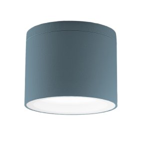 Lámpara de techo interior Promoingross GIX T9 GX53 LED IP65 de aluminio y cristal