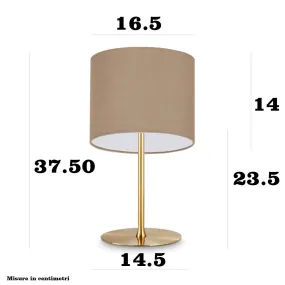 Abat-jour ottone Ideal Lux SET UP 259901 304601