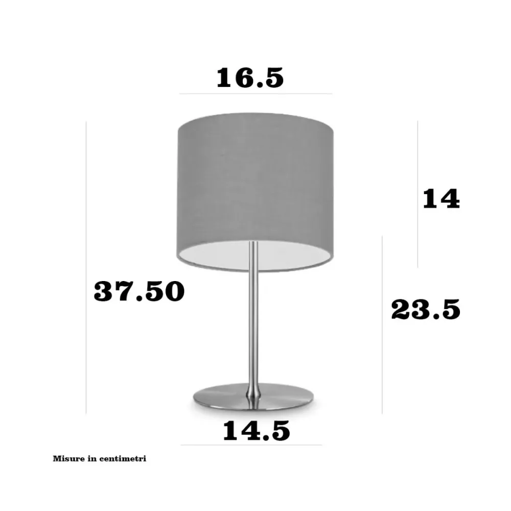 Abat-jour en laiton Ideal Lux SET UP 259901 260334