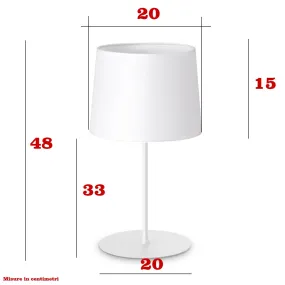 Abat-jour Ideal Lux SET UP 259918 260068