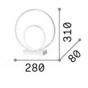 Ideal Lux OZ 342511 Messing-Lampenschirm