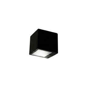 Applique moderno Top Light SPA AP GX53 LED IP54 alluminio vetro biemissione
