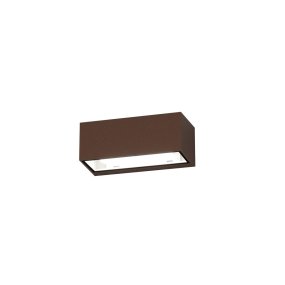 Klassische Wandleuchte Top Light SPA AG GX53 LED IP54 Aluminium-Glas Doppelabstrahlung