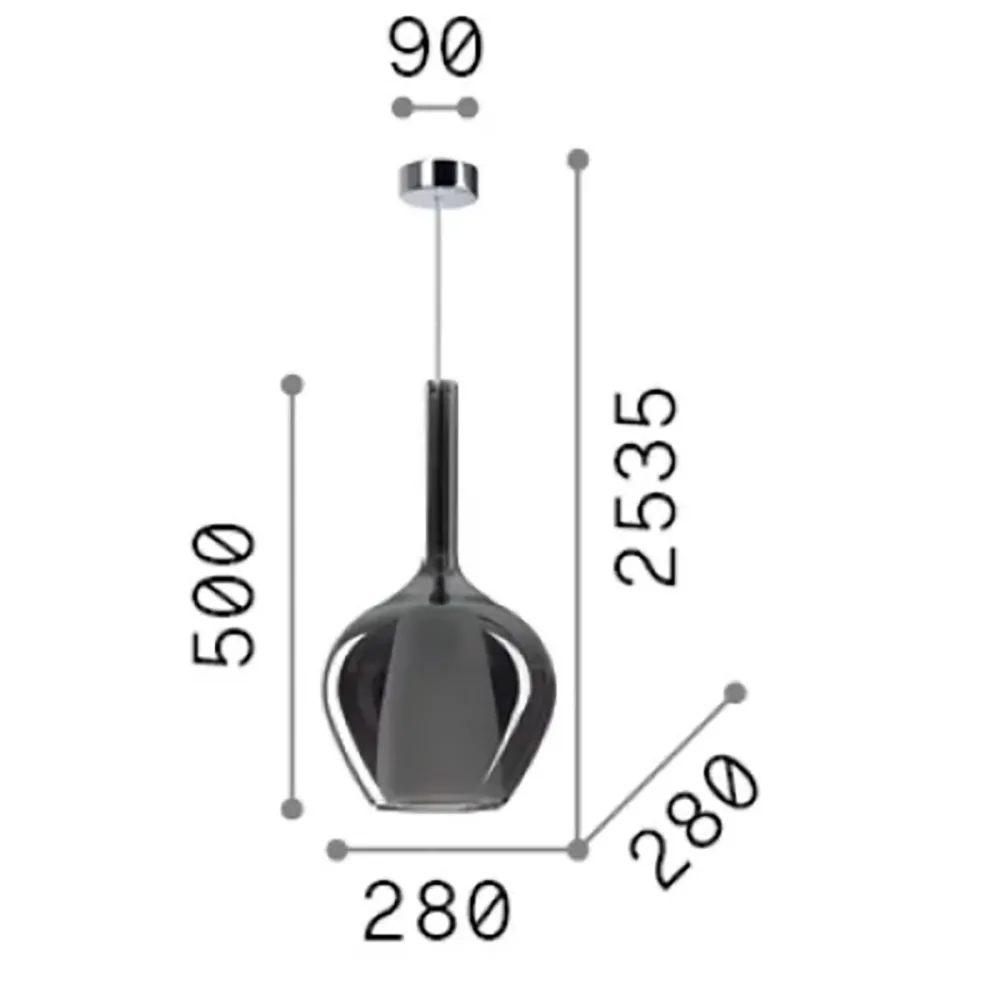 Klassischer Kronleuchter Ideal Lux KALIQUE 359540