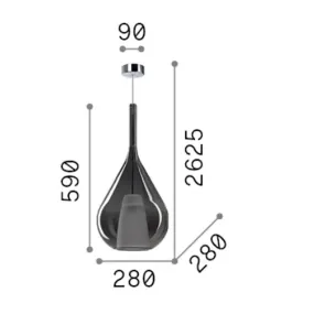 Lampadario classico Ideal Lux KALIQUE 359779