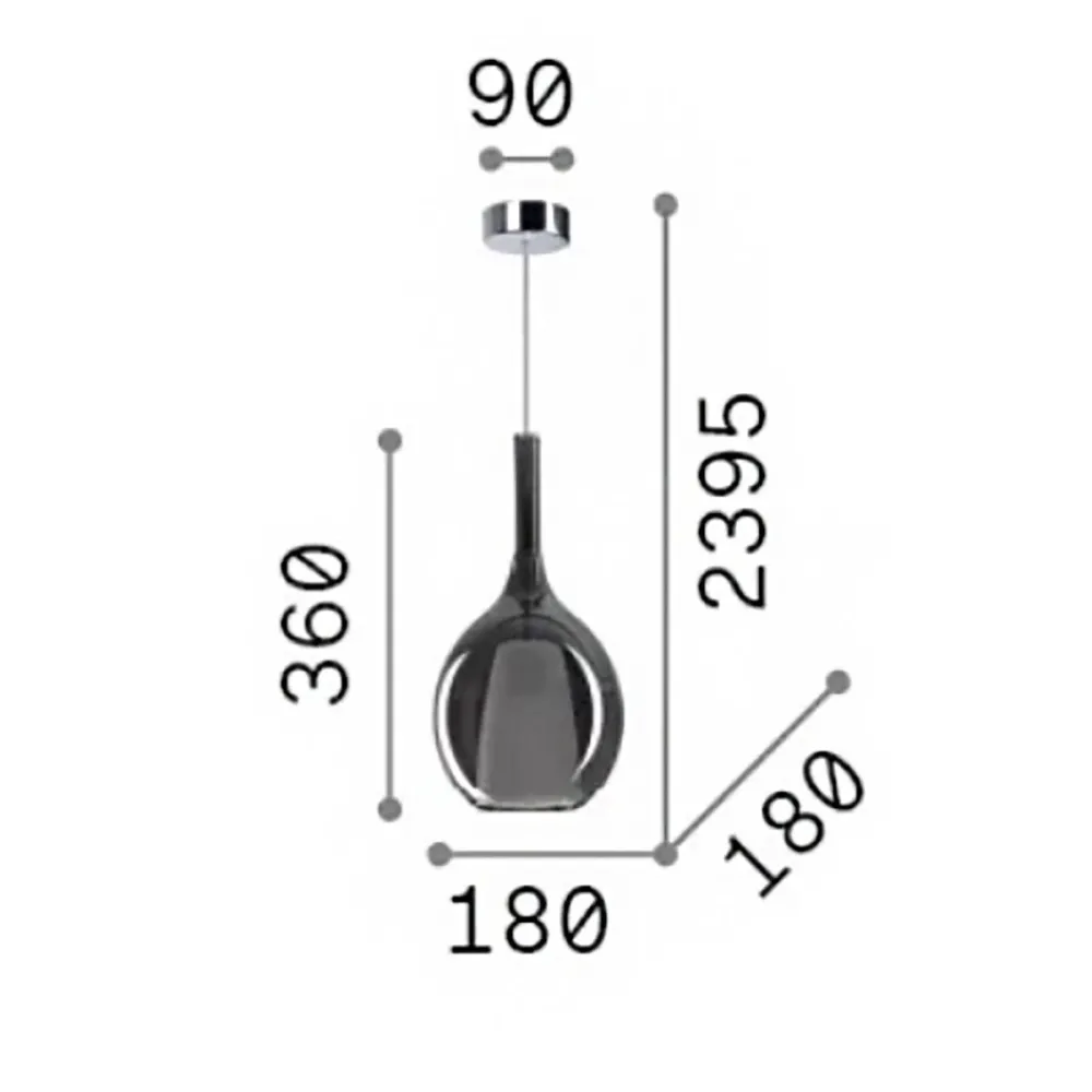 Lampadario classico Ideal Lux KALIQUE 360027
