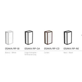 Moderne Wandleuchte Top Light OSAKA RP GX53 LED IP54