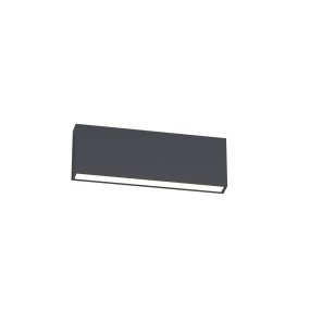 Top Light MADRID 26 IP65 CCT LED-Wandleuchte mit Doppelabstrahlung, Aluminium und Glas
