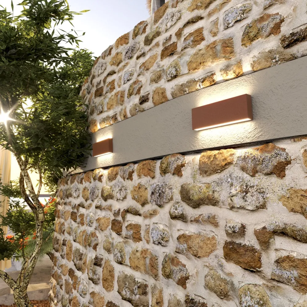 Top Light LED-Wandleuchte MADRID 26 IP65 CCT